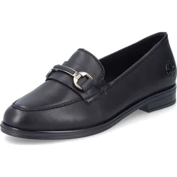 Dámská móda Dámské mokasíny RIEKER 46262-01 černá S6 40