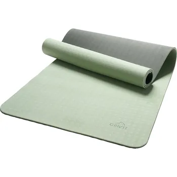 podložka na cvičení CRIVIT Podložka na jógu, 173 x 58 cm (zelená)