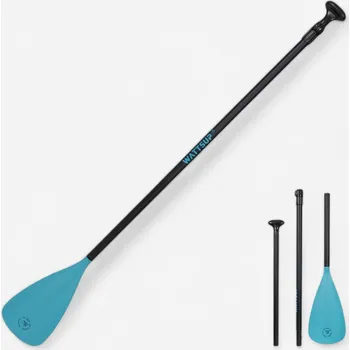 Vodácké vybavení WATTSUP Pádlo na paddleboard Wattsup skládací 3dílné nastavitelné 165–205 cm