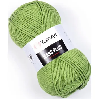 Galanterie Yarn Art Jeans Plus 69 zelená