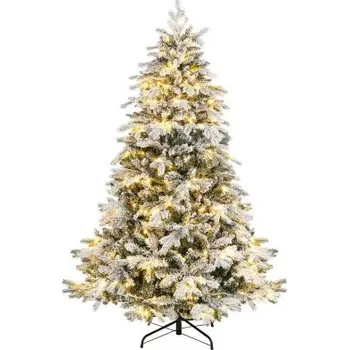 Vánoční stromek Umělý vánoční stromek CM25032DE-M, 260 LED diod, 180 cm - N COSTWAY