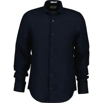 KOŠILE GANT SLIM LINEN SHIRT EVENING BLUE