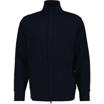 Pánská mikina MIKINA GANT LIGHT SACKER RIB FZ EVENING BLUE