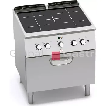 Sporák Sklokeramický sporák Bertos SE7P4/VTR+FE2 | Bertos 7097513