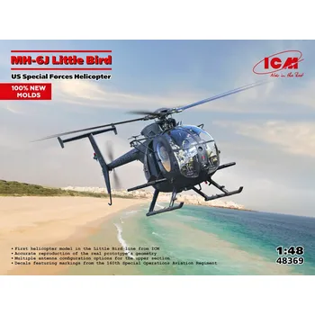 Modelářství 1/48 MH-6J Little Bird, US Spec. Forces Helicopter