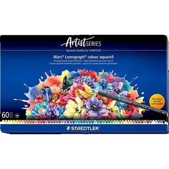 Kresba STAEDTLER Mars Lumograph akvarelové 60 barev