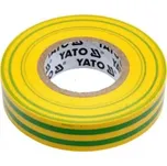 Yato - Izolační páska PVC žlutozelená 15mm x 20m