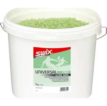 Lyžařský vosk Skluzný vosk Swix U5000C Uni wax cold Pellets 5000g, PC407813 vosk 5 kg