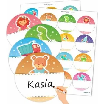 Set školních potřeb Naklejki do szatni - Zabawki 24szt