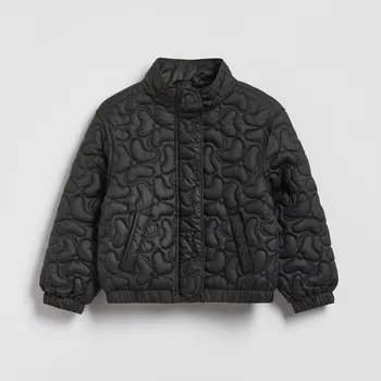 Reserved - Prošívaná bunda bomber - černý - 426HR-99X - 426HR-99X-146