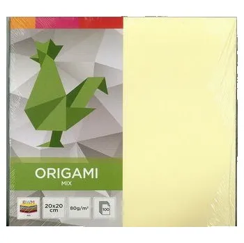 Set školních potřeb Origami 20x20cm MIX x 100K