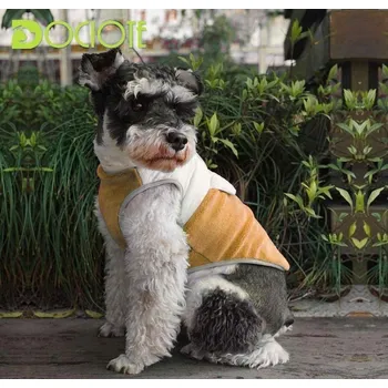 Obleček pro psa Mikina Fleecová Pro Psa Kabátek Pro Psa L Oranžová