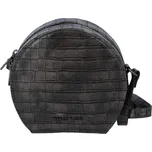 Módní stylová crossbody kabelka šedá - Marco Tozzi Kroko šedá