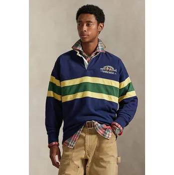 Pánská mikina Bavlněná mikina Polo Ralph Lauren 710P04969 námořnická modř 59X, vel. L