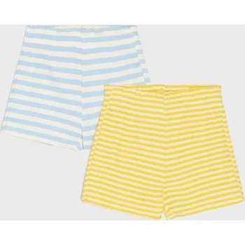 Dívčí oblečení Sinsay - Sada 2&nbsp;kraťas - krémová - 401DG-01X - 401DG-01X-98