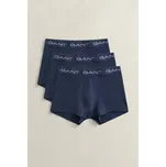 SPODNÍ PRÁDLO GANT TRUNK 3-PACK MARINE