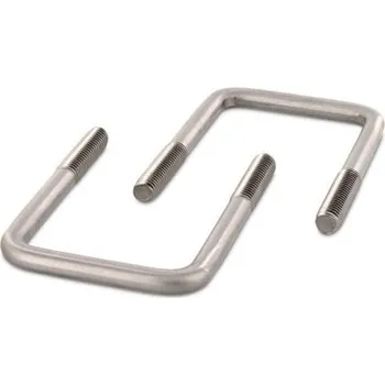 Šroub Třmen čtvercový art.3575 A4, a=162, M16: 160/160mm