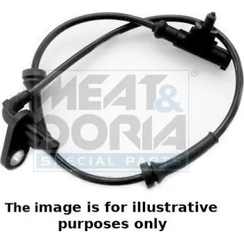 Brzdový systém Snímač, počet otáček kol MEAT & DORIA 90754E