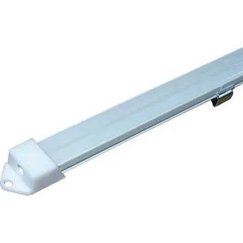 LED páska Hliníková lišta, Alu profil MS-510 pro LED pásek 8mm, délka 2m, bílá