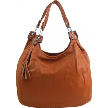 Kabelka MARIA MARNI Praktická velká dámská kabelka přes rameno hnědá