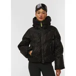 Černá Krajková Dámská Lyžařská Bunda Goldbergh Gold Exclusive