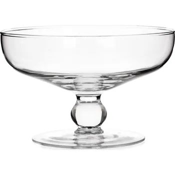 Edwanex Luna skleněný stojan na cukroví a ovoce 20,5 cm