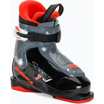 Lyžování Dětské lyžařské boty Nordica Speedmachine J1 black/anthracite/red