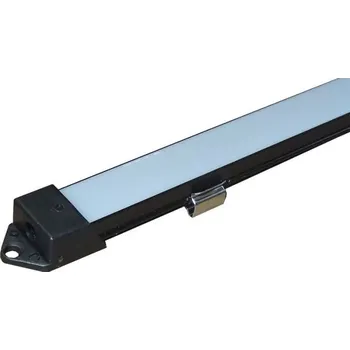 LED osvětlení Hliníková lišta, Alu profil MS-510 pro LED pásek 8mm, délka 2m, černá