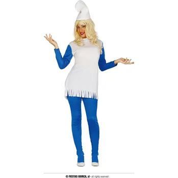 Karnevalový kostým Guirca Šmoulinka dámský kostým Velikost: 44 – 46 (XL)