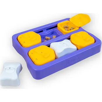 Hračka pro psa Hlavolam pro psy - Nina Ottosson Dog Brick Small pro štěňata, fialový