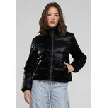 Urban Classics Dámská bunda Shark Skin Puffer Jacket černá
