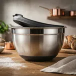 TESCOMA GrandCHEF Bowl 5 l – ocelová kuchyňská mísa s víkem