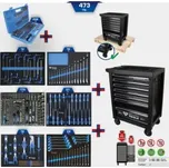 KS TOOLS Brilliant - Dílenský vozík s nářadím 473ks