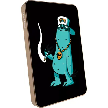 Powerbanka Picasee Powerbanka s MagSafe 5 000 mAh Zlatá - Earth - Je mi fajn