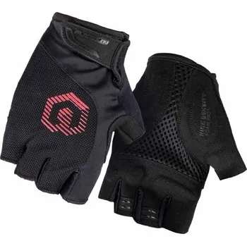 Cyklistické rukavice Pánské cyklistické rukavice Arcore SOLO II S Černá, Červená