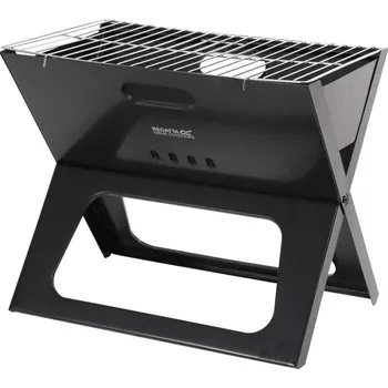 Zahradní gril Skládací gril REGATTA OUTDOORS BBQ GRILL UNI Černá, Stříbrná