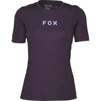 cyklistický dres Dámský dres - FOX Ranger Ss Wordmark 2024 - Dark Purple M