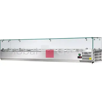 Nástavba "pizza" chladící 2000x335 9x GN1/3 | Amitek 6175538