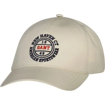 Kšiltovka KŠILTOVKA GANT ENTRY GRAPHIC CAP CREAM