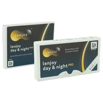 Kontaktní čočky Měsíční kontaktní čočky Lenjoy Day & Night PRO (9 čoček) Lenjoy kontaktní čočky