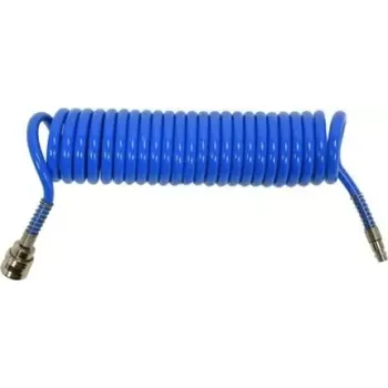 Příslušenství ke kompresoru YATO - Vzduchová spirálová hadice 6.5 x 10mm 5m