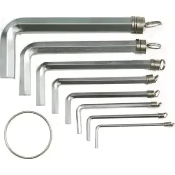 Ruční nářadí YATO Vorel - Sada klíčů imbus 10ks 1,5 - 10mm CrV