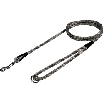 Vodítko pro psa BAFPET Vodítko lano, SPIRÁLA JEDNOBAREVNÁ 6mm x 150cm Barva: Šedá, Rozměr: 6mm x 150cm 15206J