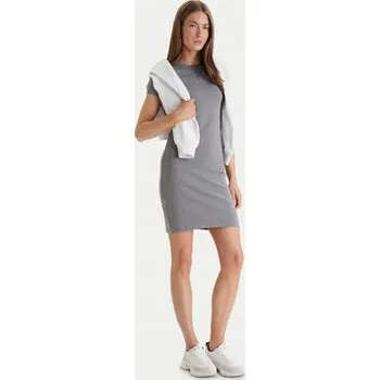 Dámské šaty Calvin Klein Jeans Každodenní šaty LV047B266G Šedá Slim Fit XL