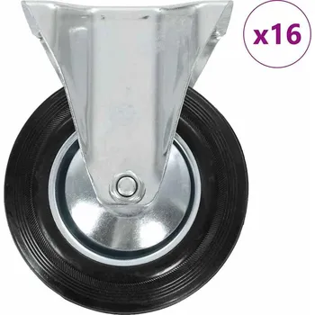 zvedák vidaXL 16 ks pevná kolečka 160 mm [277983]