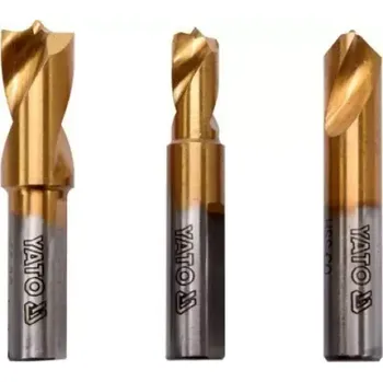 Příslušenství k nářadí Yato - Sada vrtáků na bodové svary 3ks