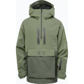 Pánská větrovka Pánská snowboardová bunda ThirtyTwo Light Anorak military