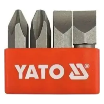 Příslušenství k nářadí Yato - Bity 5/16″ x 36mm PH2, PH3, 8mm, 10mm, 4ks