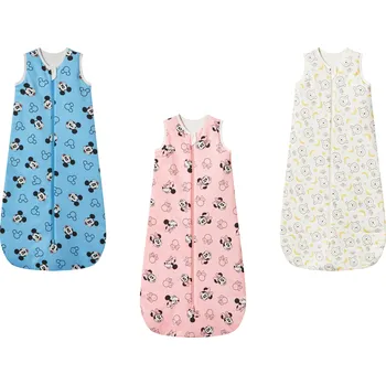 Dětský spací pytel 70–110 cm modrá světle růžová bílá Mickey Mouse Minnie Mouse Medvídek Pú