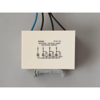 Příjem digitálního pozemního vysílání Odrušovací filtr třífázový FC 611 13b